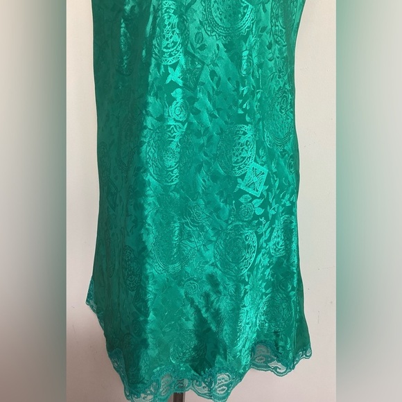 Victorias Secret Vtg Gold Label Nighty Chemise S Vintage 80s 90s Lingerie Slip - Picture 10 of 15